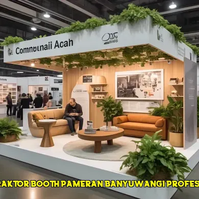 kontraktor booth pameran banyuwangi profesional